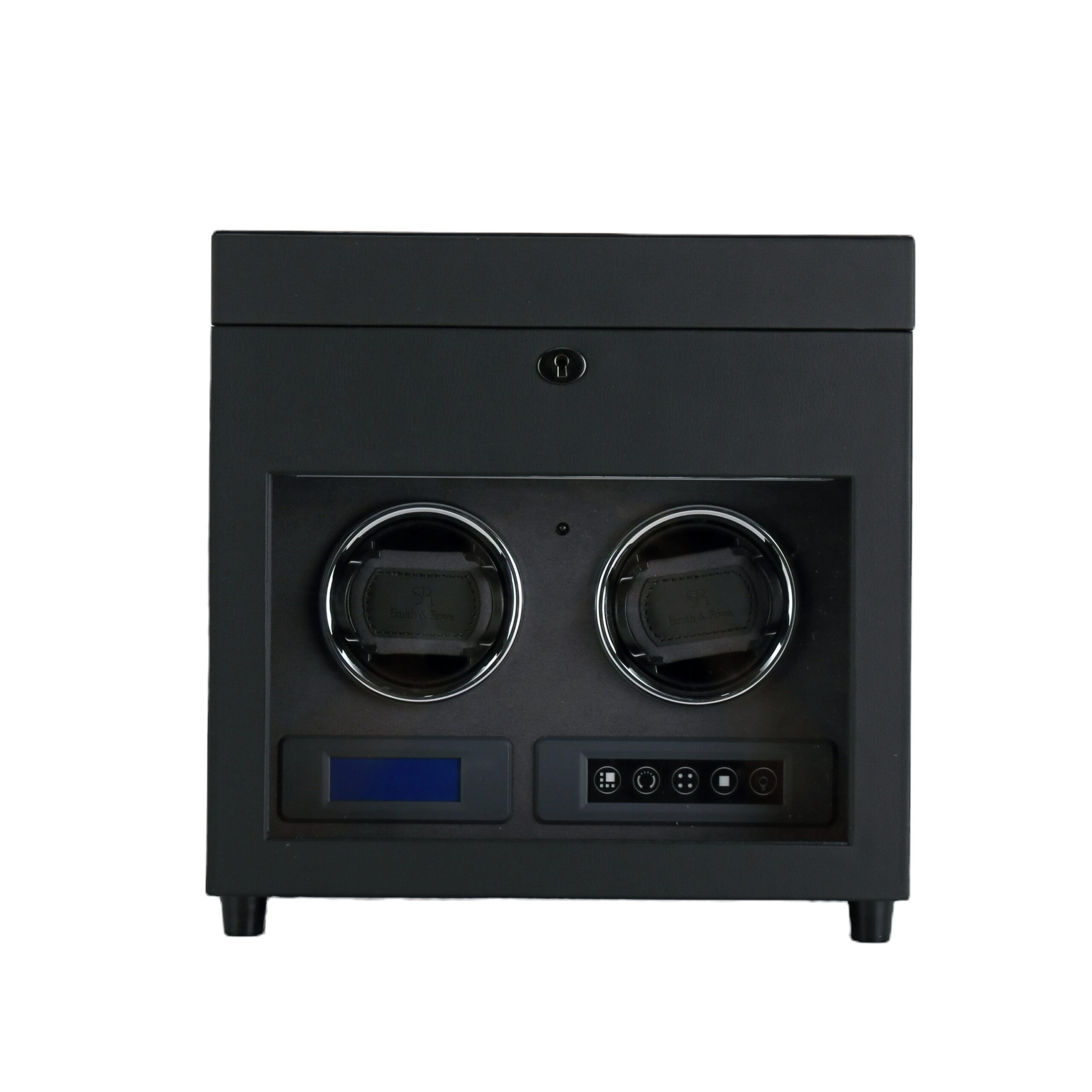 W-Winder Lux 2+3 watch winder with storage slots