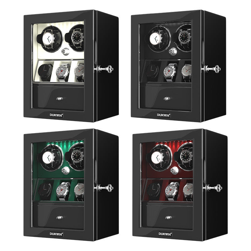 W-Winder Prestige Duo | 2-Watch Automatic Winder – Premium Display