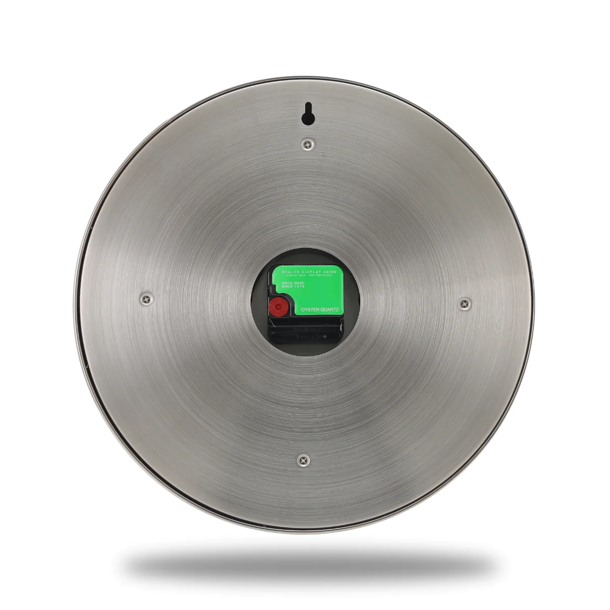 Slate & Green Steel | Luxury Wall Clock – Green & Grey Classic Style