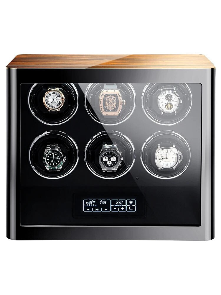 Elite Series Automatic Watch Winder - Luxury Watch Storage by Wclocks - automatic watch winder, Premium finish luxury design