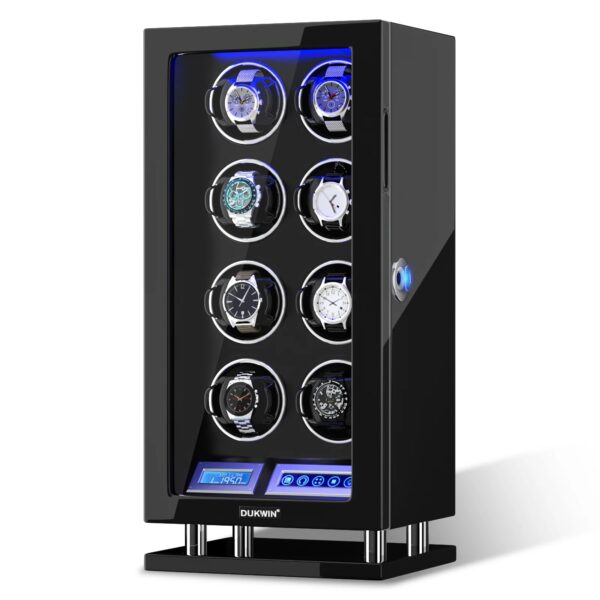 WFP Winder 8 Automatic Watch Winder - Luxury Watch Storage by Wclocks - automatic watch winder, Premium finish luxury design