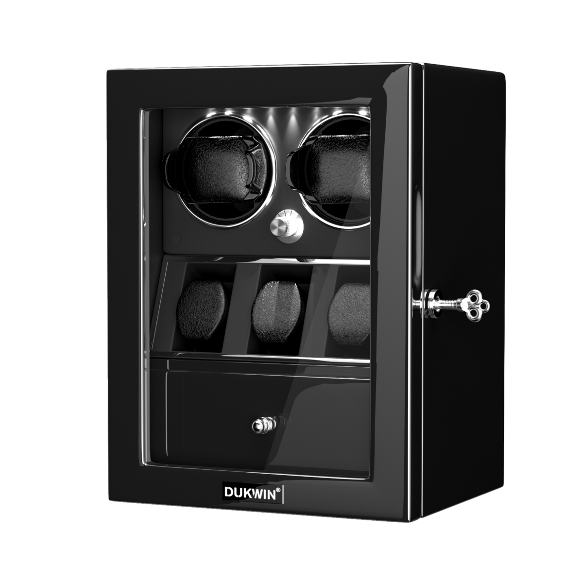 W-Winder Prestige Duo | 2-Watch Automatic Winder – Premium Display