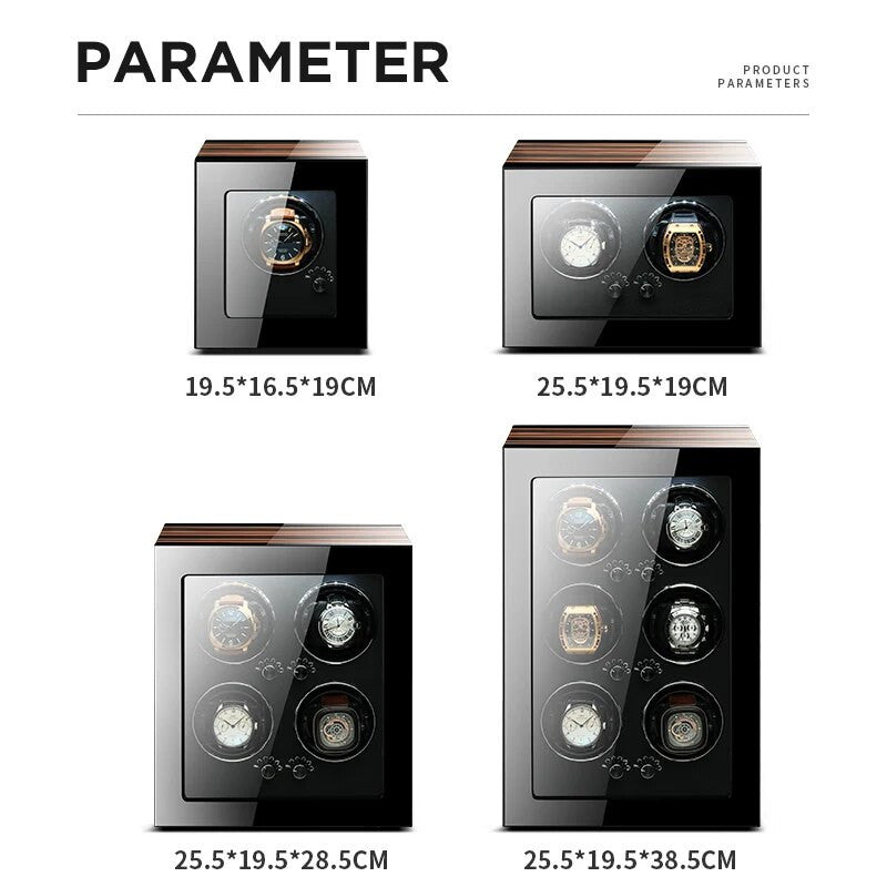 Winder LuxeGuard | 1-Watch Automatic Winder – Protected Display