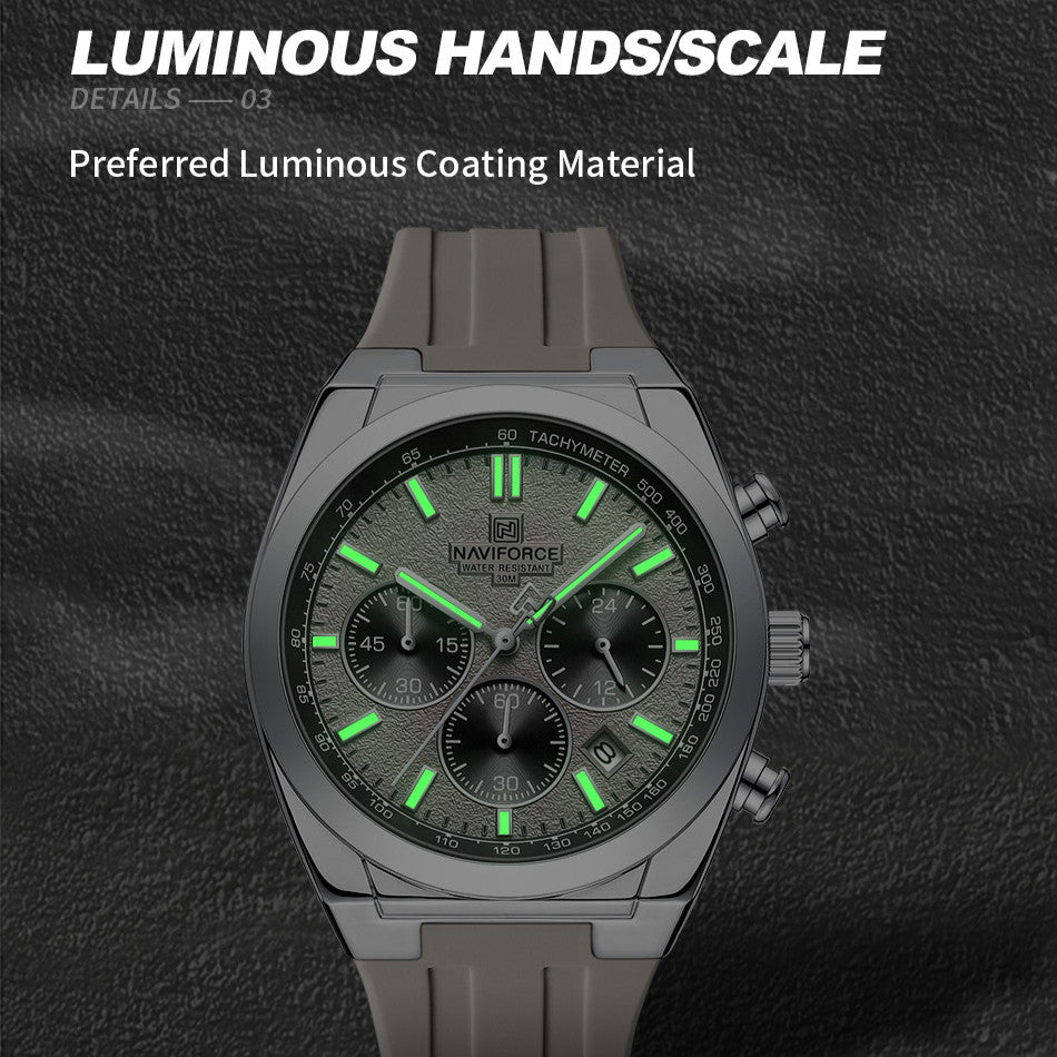 W-NaviForce Chrono | Sport Quartz Chronograph Watch – 41mm