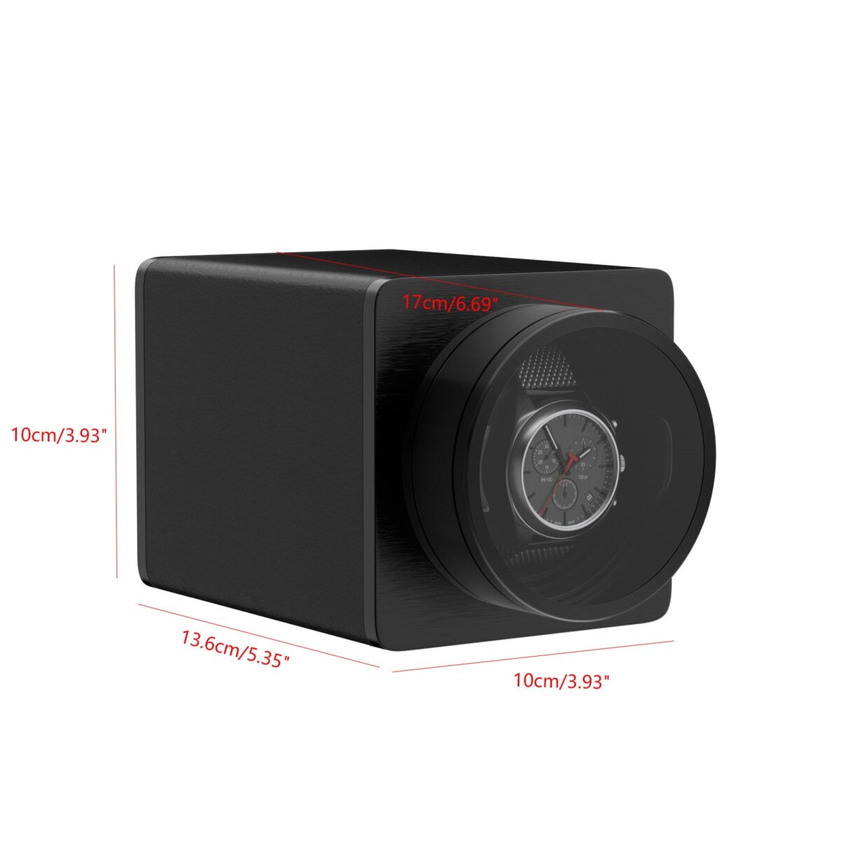 W-Winder Lens | 1-Watch Automatic Winder – Magnifier Display