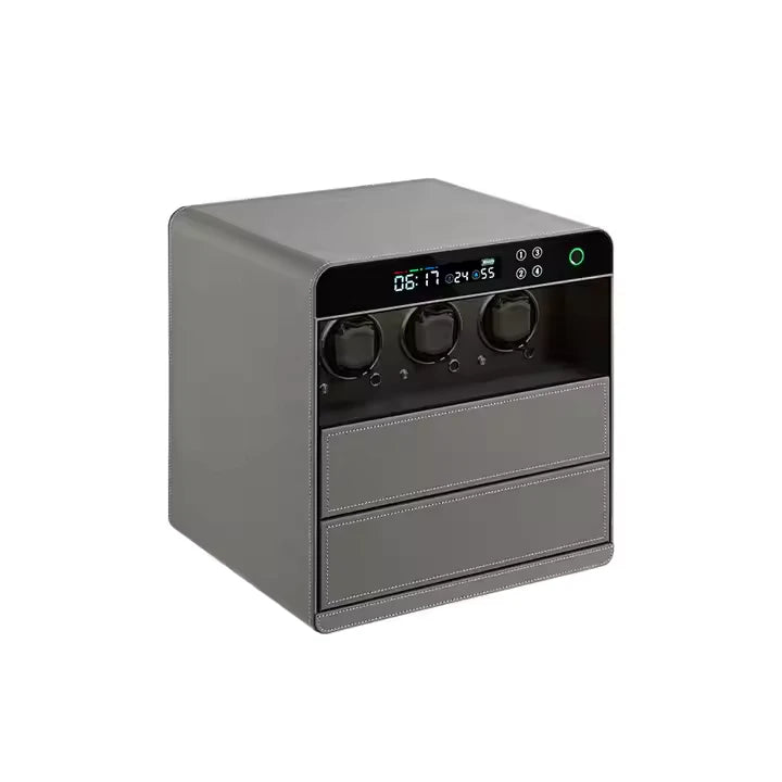 CrownSafe 3 | 3-Watch Automatic Winder – Safe Enclosure