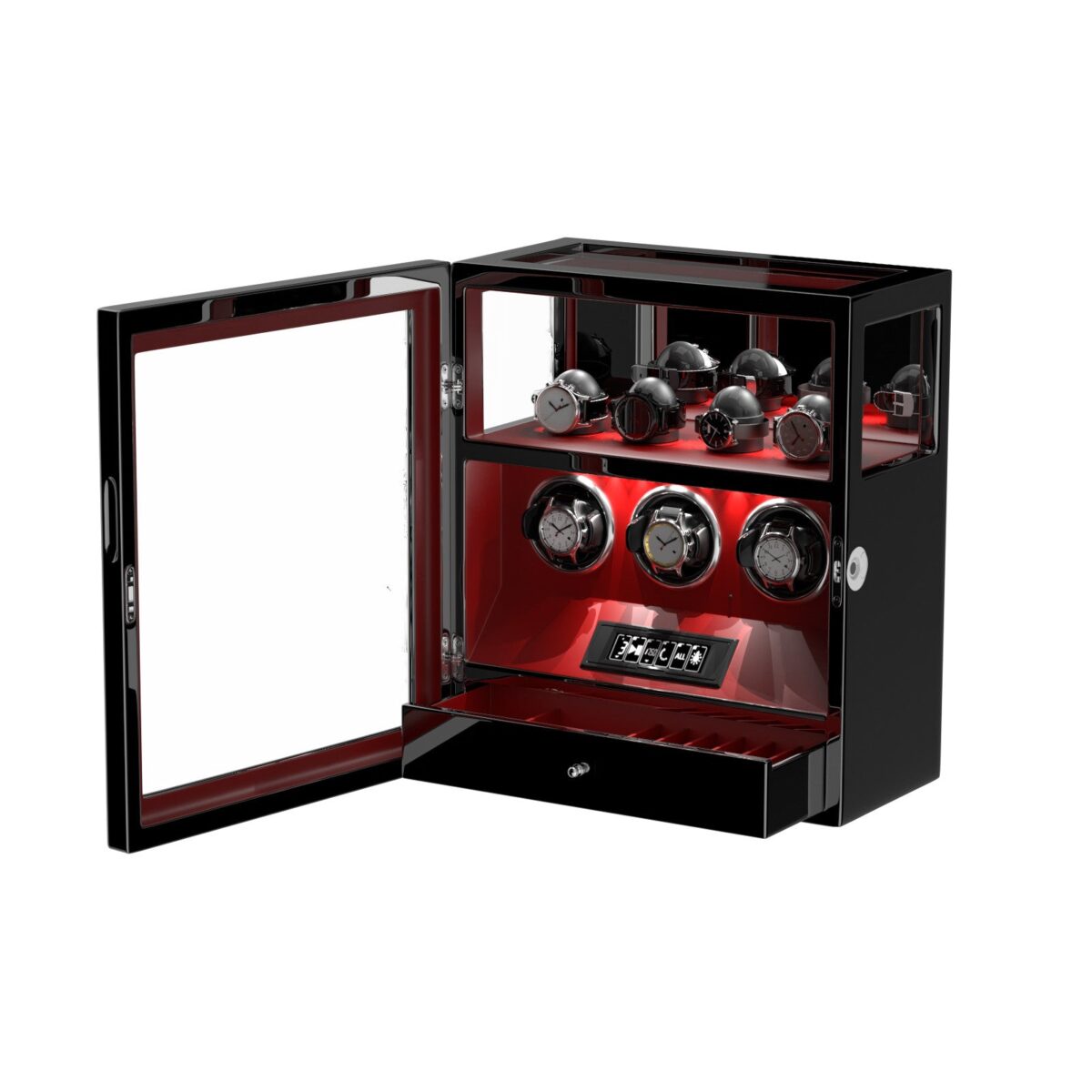 W-Winder Supreme | Rotor para 3+4 Relojes – Almacenaje Supreme