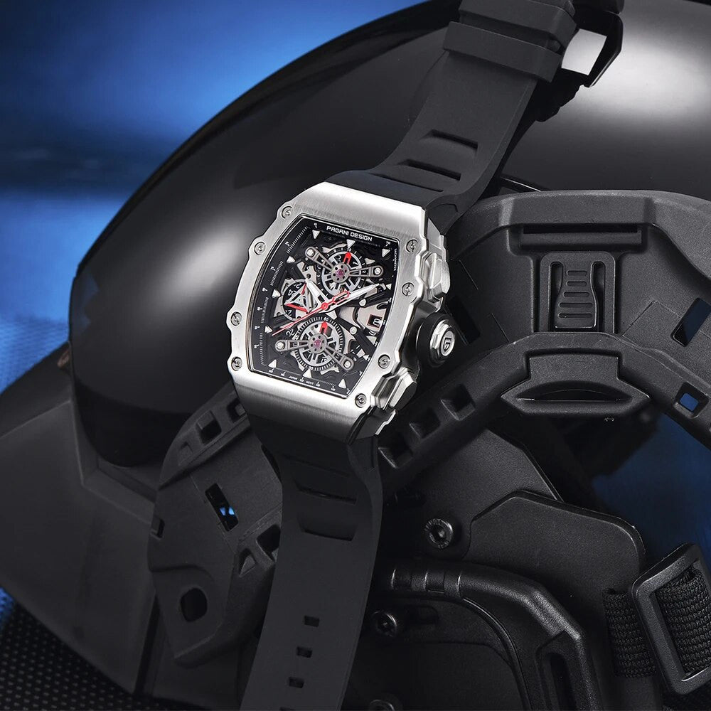 Tonneau 17 Steel Quartz | Sport Quartz Watch – 40mm