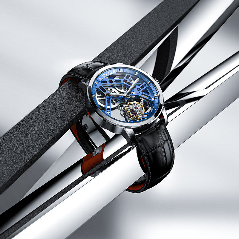 AGELOCER Skeleton Rose Gold | Mechanical Watch - 40mm