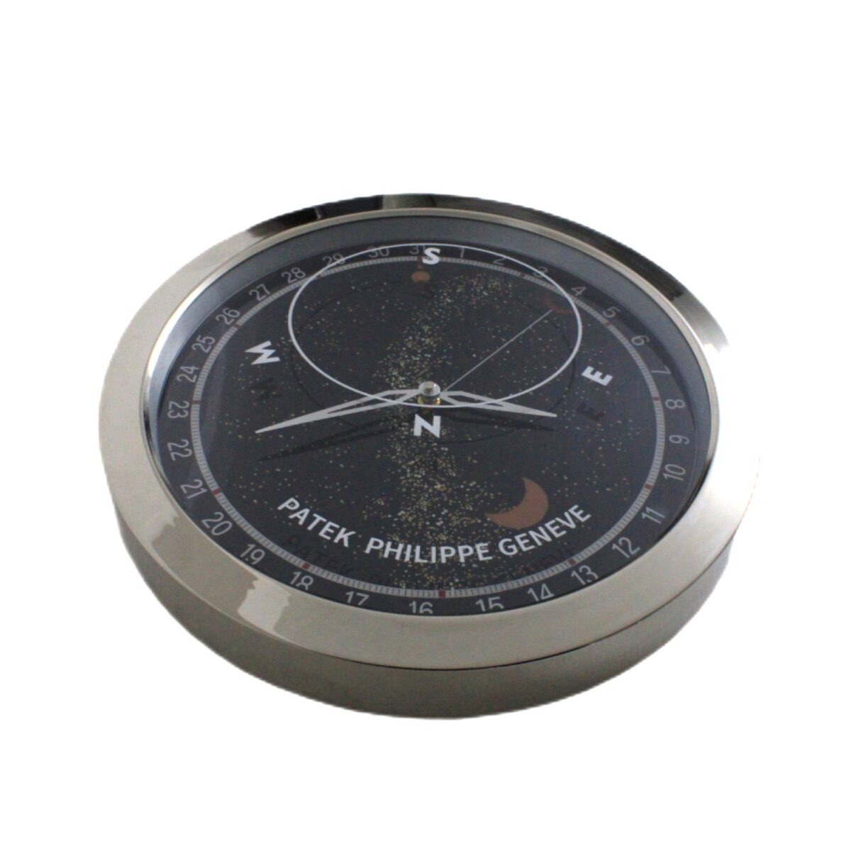 Astronomical Black | Large Luxury Wall Clock – Grand Complication