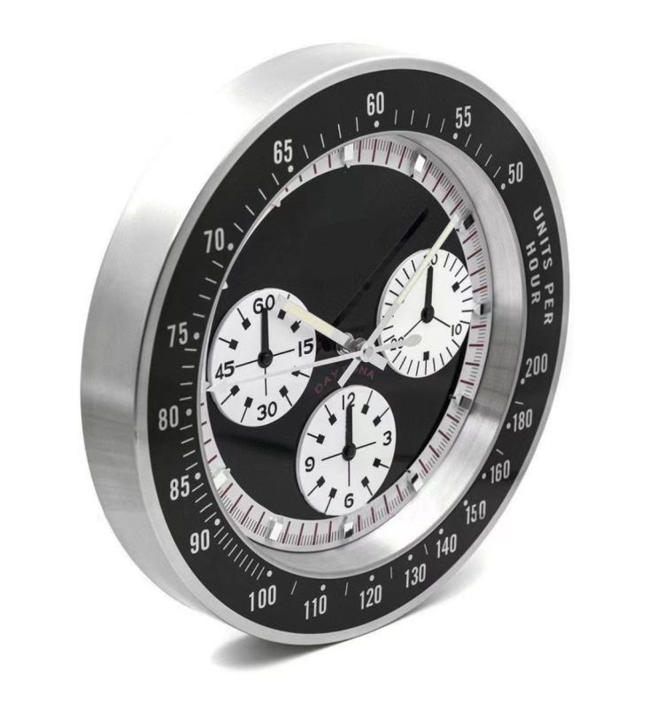 Vintage Exotic Dial Black | Luxury Wall Clock – Exotic Dial Style