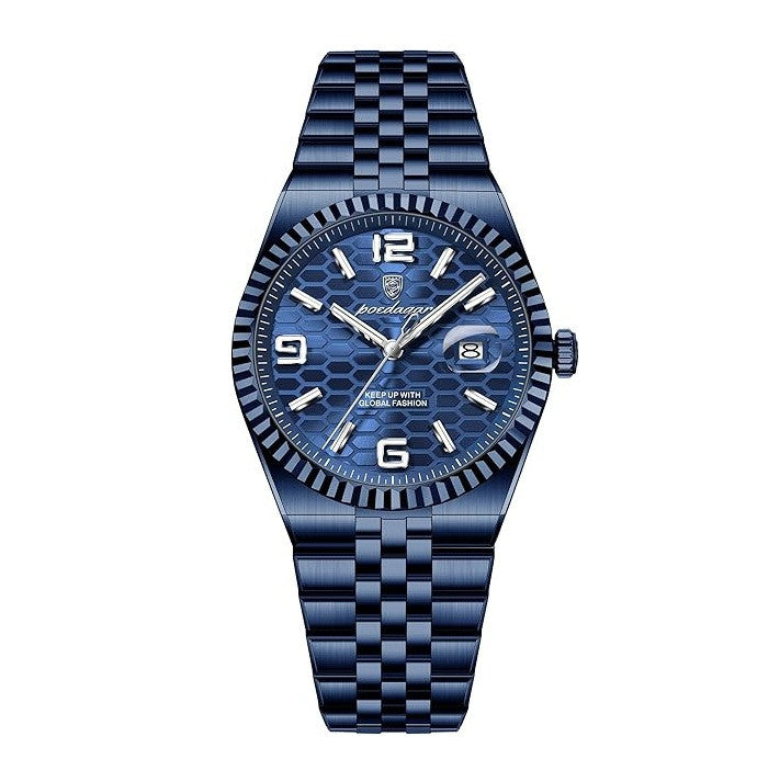 POEDAGAR Class Land Full | Luxury Quartz Watch – 41mm