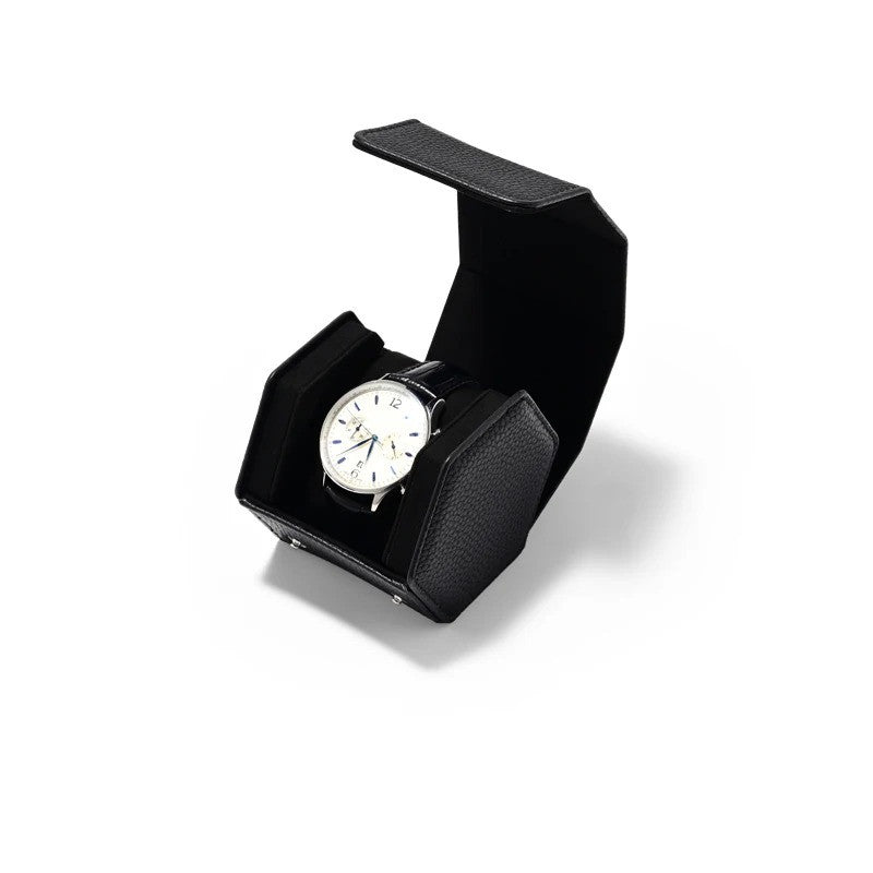 LuxOcta Watch Travel Case - Luxury Watch Storage by Wclocks - watch travel case, Black, Blue, Green, Brown luxury design