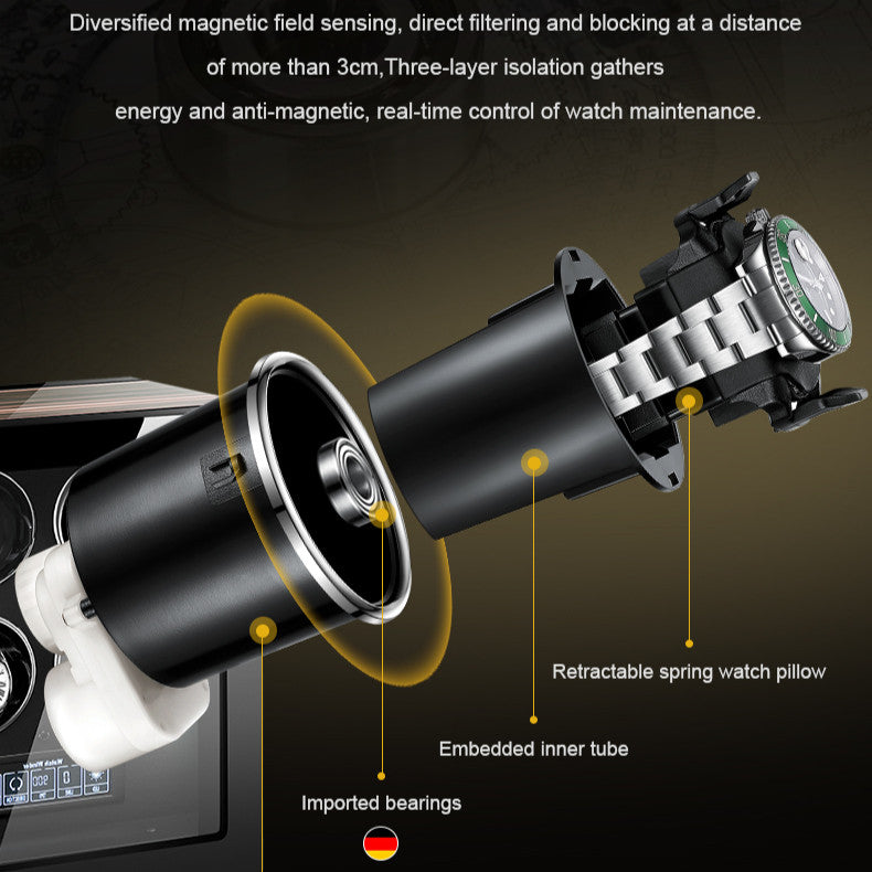 W-Spinner | 24-Watch Automatic Winder – XL Rotating Tower