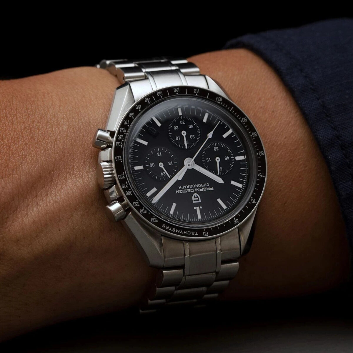 Moon Chronograph | Orologio Cronografo al Quarzo – 42mm