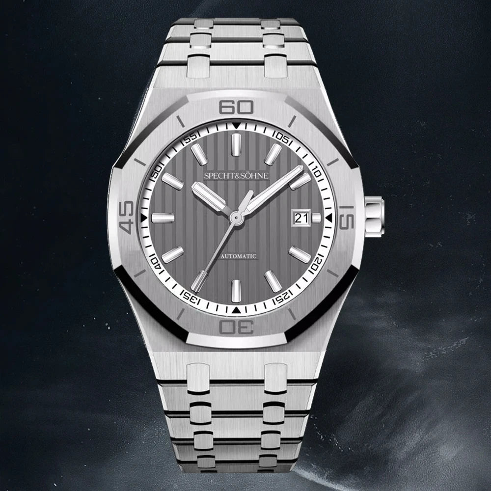 Royal Octagon Steel | Automatic Sport Watch – 40mm
