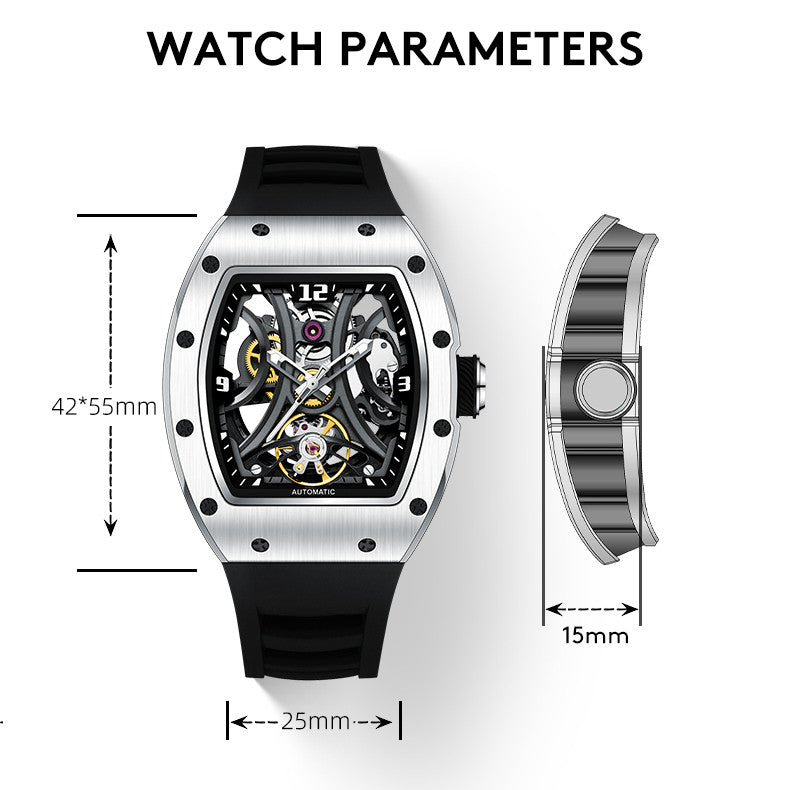 Tonneau 55 Sport | Automatic Watch – 42mm