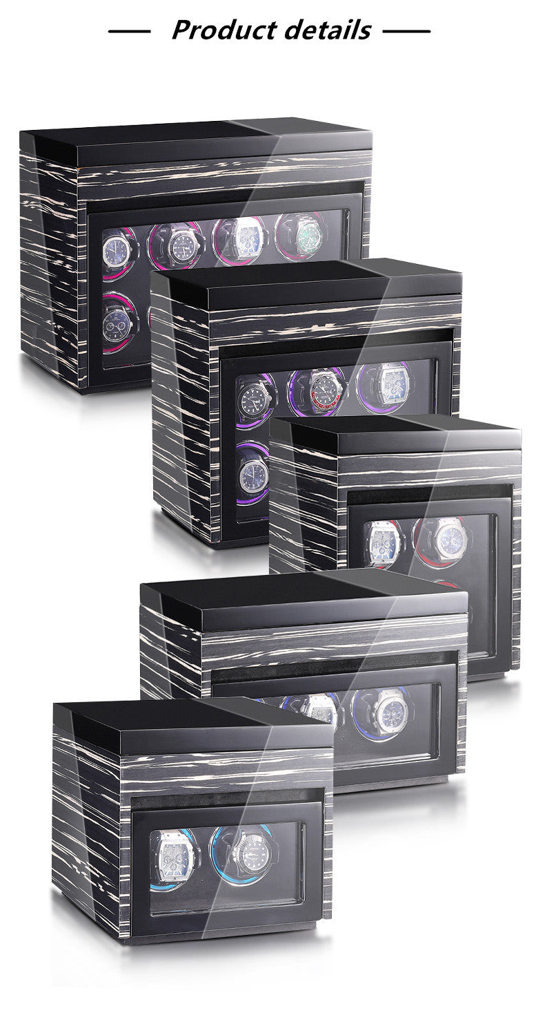 W-Winder Guard | 6+6 Watch Automatic Winder – Safe + Display