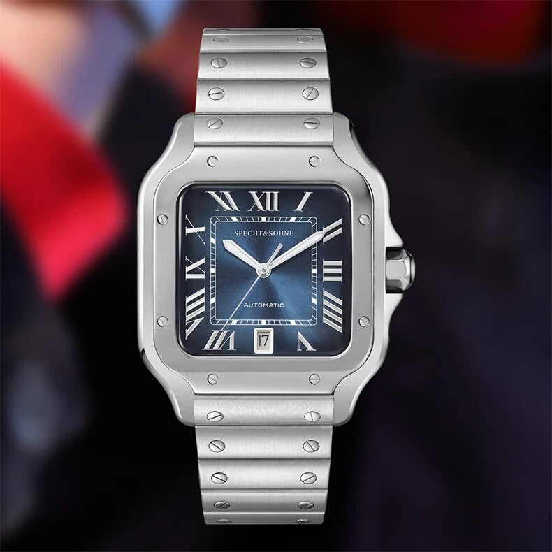 Aviator Square Steel | Automatic Watch – 40mm