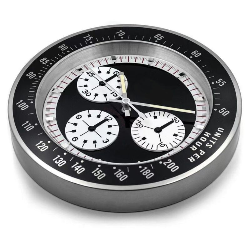 Vintage Exotic Dial Black | Luxury Wall Clock – Exotic Dial Style