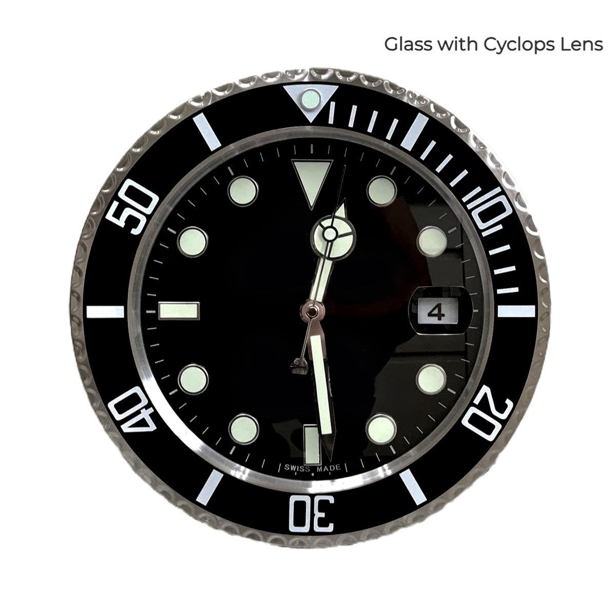 Black Sub-Diver | Wall Clock