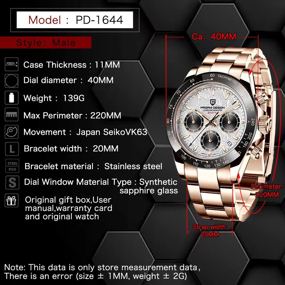 Racing Chrono Two Tone | Chronograph Quartz Watch – 40mm