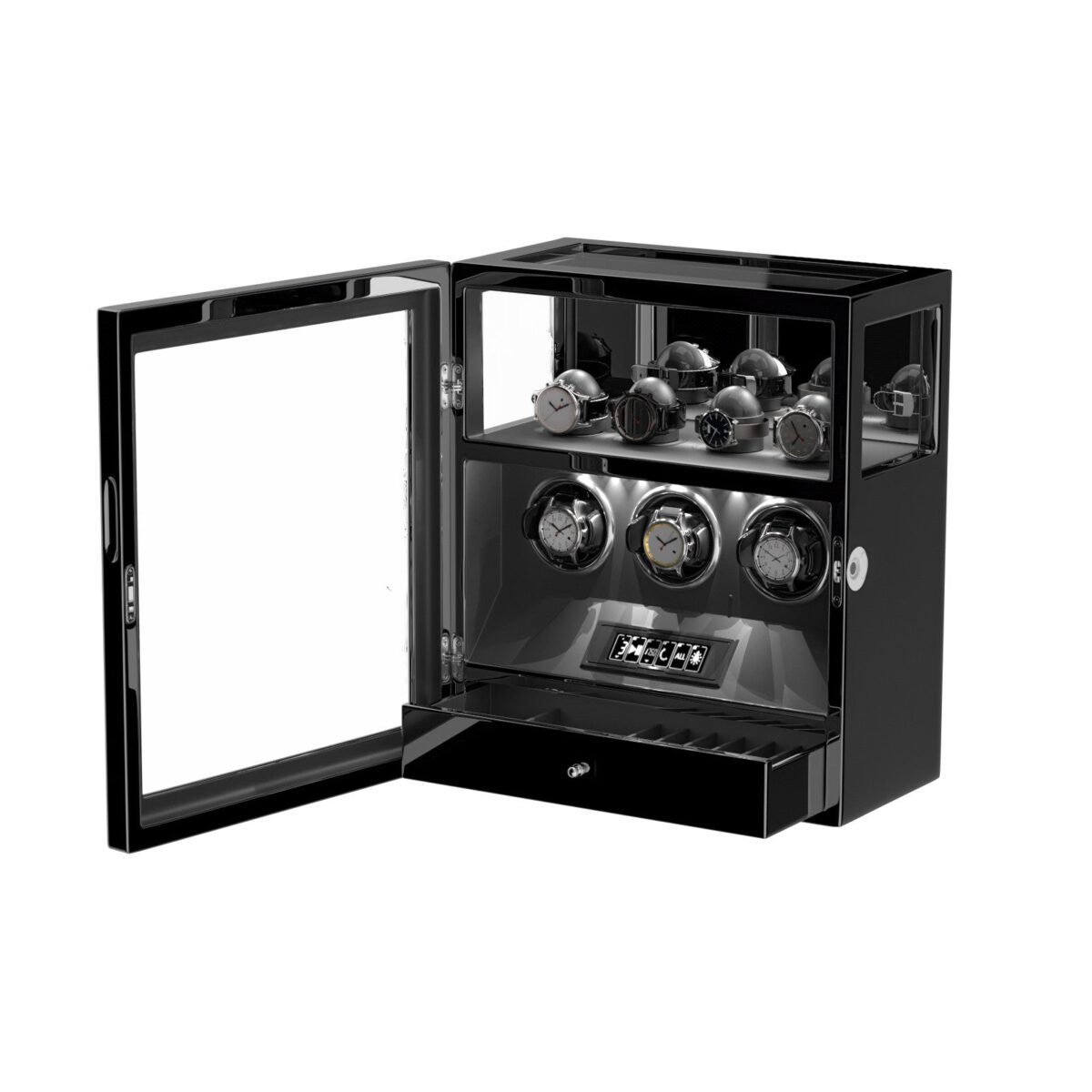 W-Winder Supreme | Rotor para 3+4 Relojes – Almacenaje Supreme
