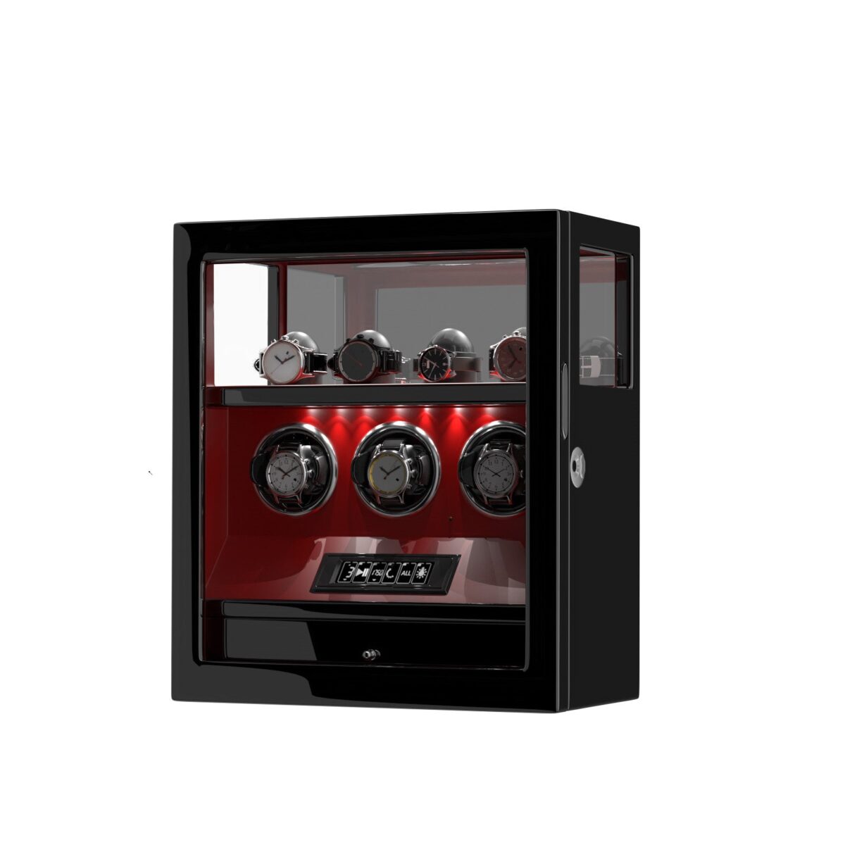 W-Winder Supreme | Rotor para 3+4 Relojes – Almacenaje Supreme