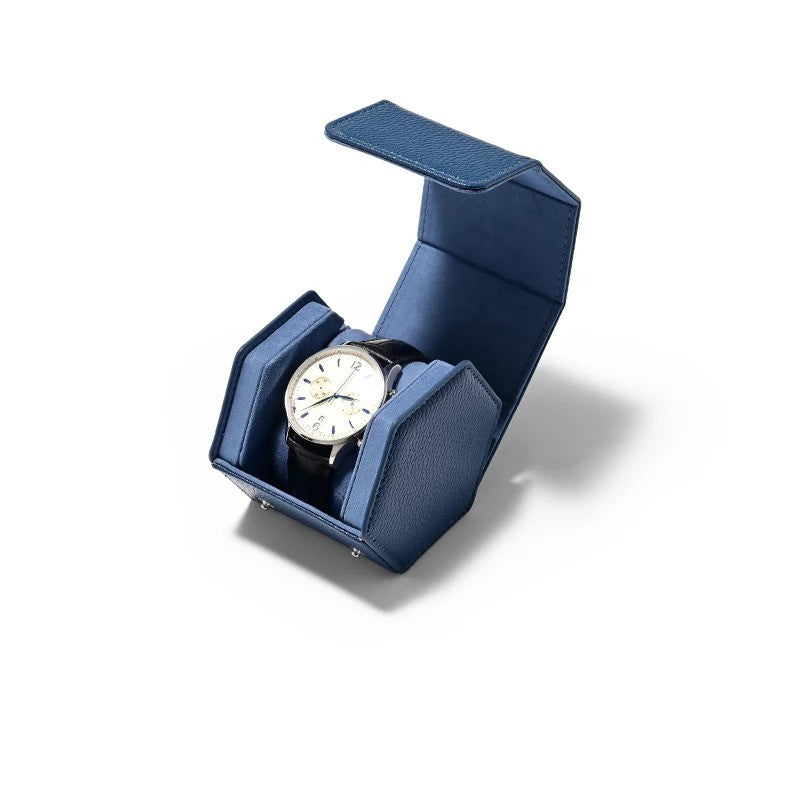 LuxOcta Watch Travel Case - Luxury Watch Storage by Wclocks - watch travel case, Black, Blue, Green, Brown luxury design