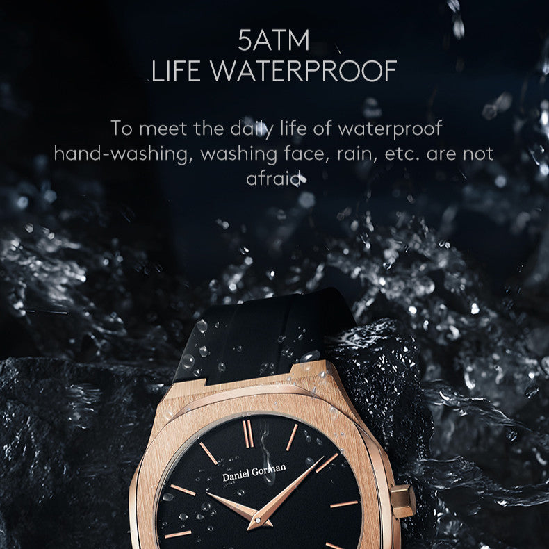 DG Gold Ultra-Thin | Dress Quartz Watch – 40mm