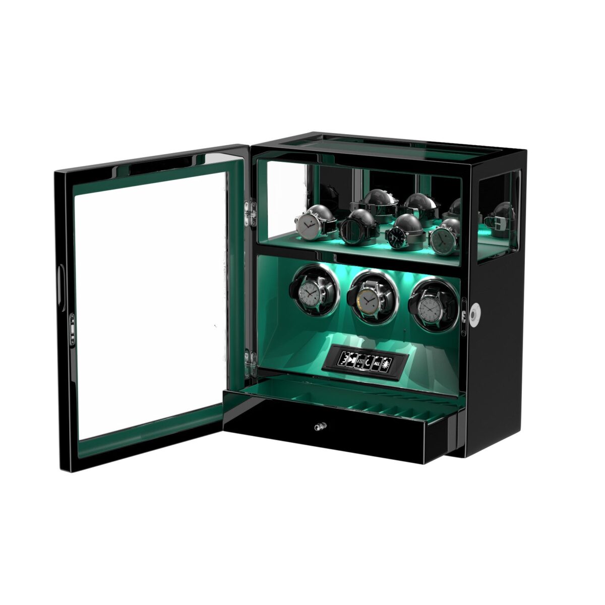 W-Winder Supreme | Rotor para 3+4 Relojes – Almacenaje Supreme