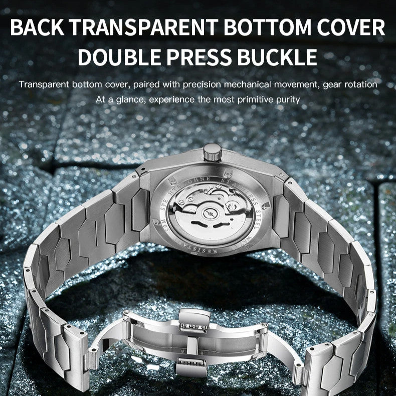 Heritage 222 Steel | Automatic Dress Watch – 37mm