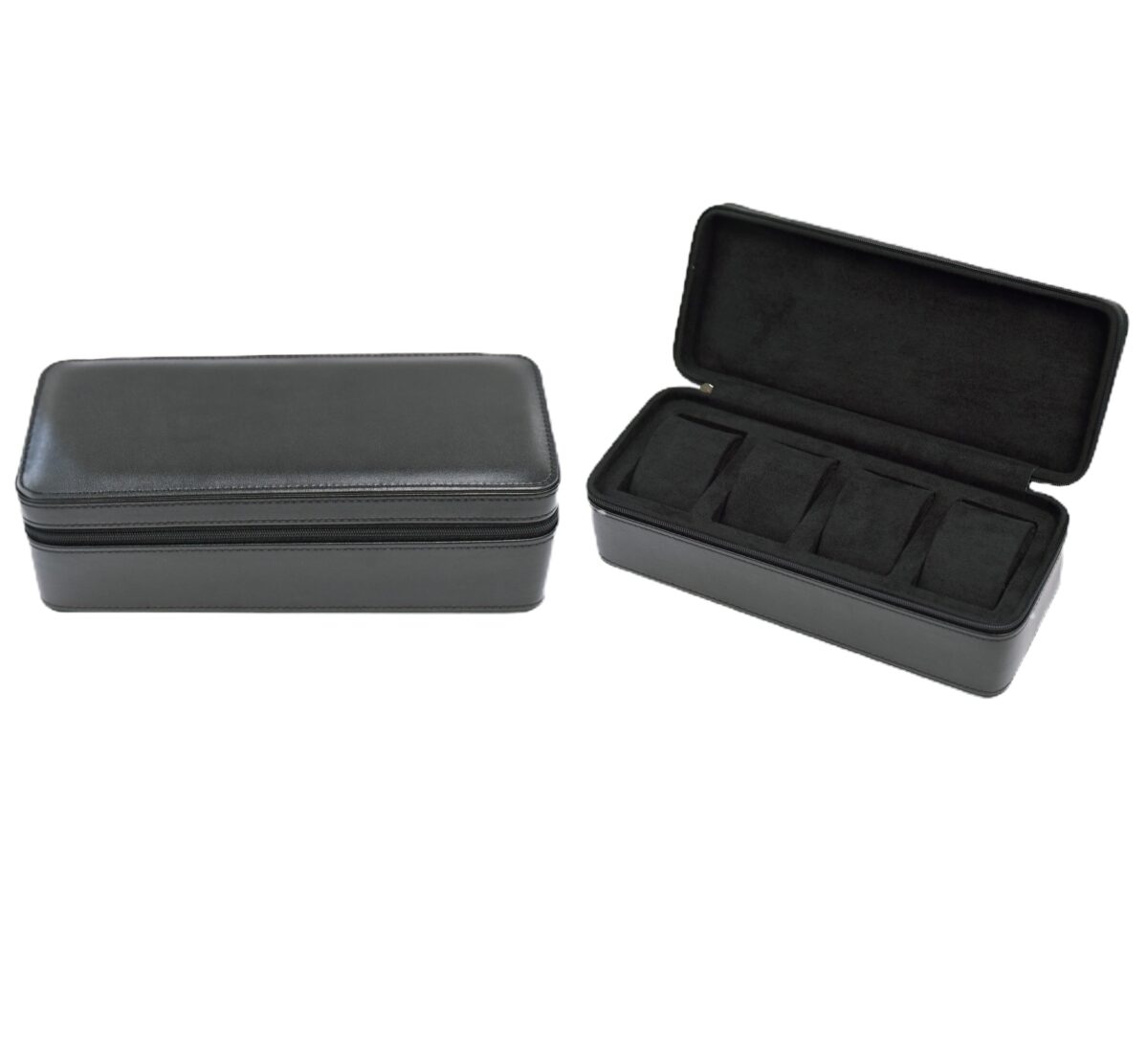 Voyager 4 | Étui de Voyage Compact pour Montres – Pour 4 Montres