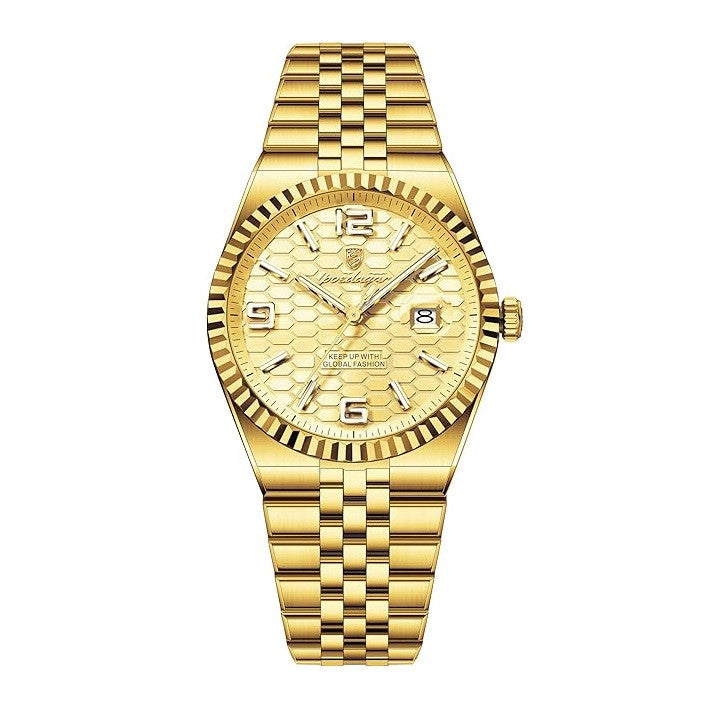 POEDAGAR Class Land Full | Luxury Quartz Watch – 41mm
