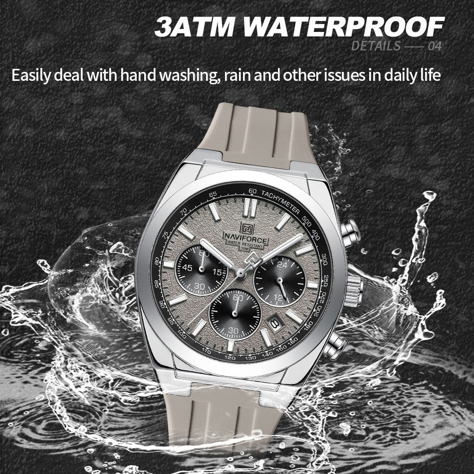 W-NaviForce Chrono | Sport Quartz Chronograph Watch – 41mm