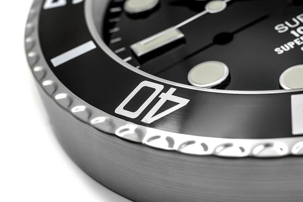 Black Sub-Diver | Wall Clock