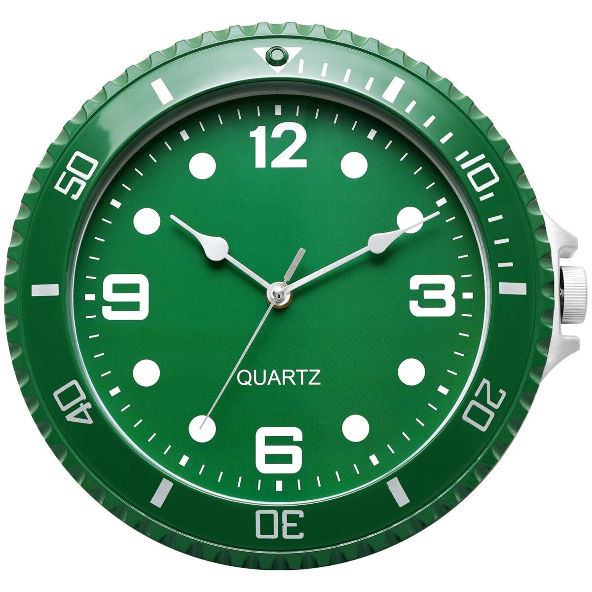 Quartz Diver | Luxury Wall Clock – Multi-Color Diver Style