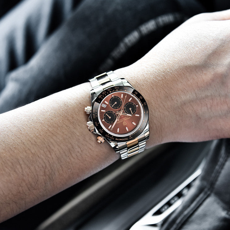 Racing Chrono Two Tone | Chronograph Quartz Watch – 40mm