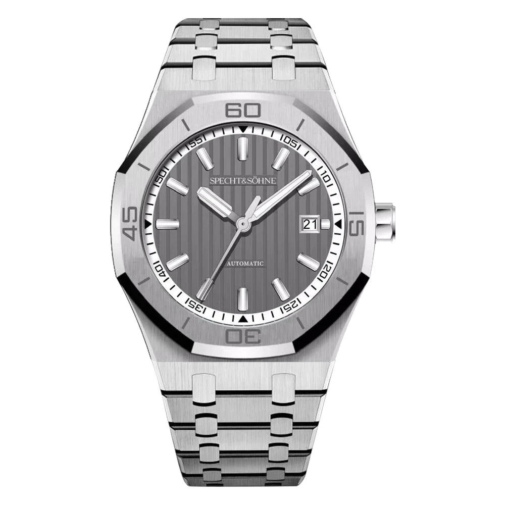 Royal Octagon Steel | Automatic Sport Watch – 40mm