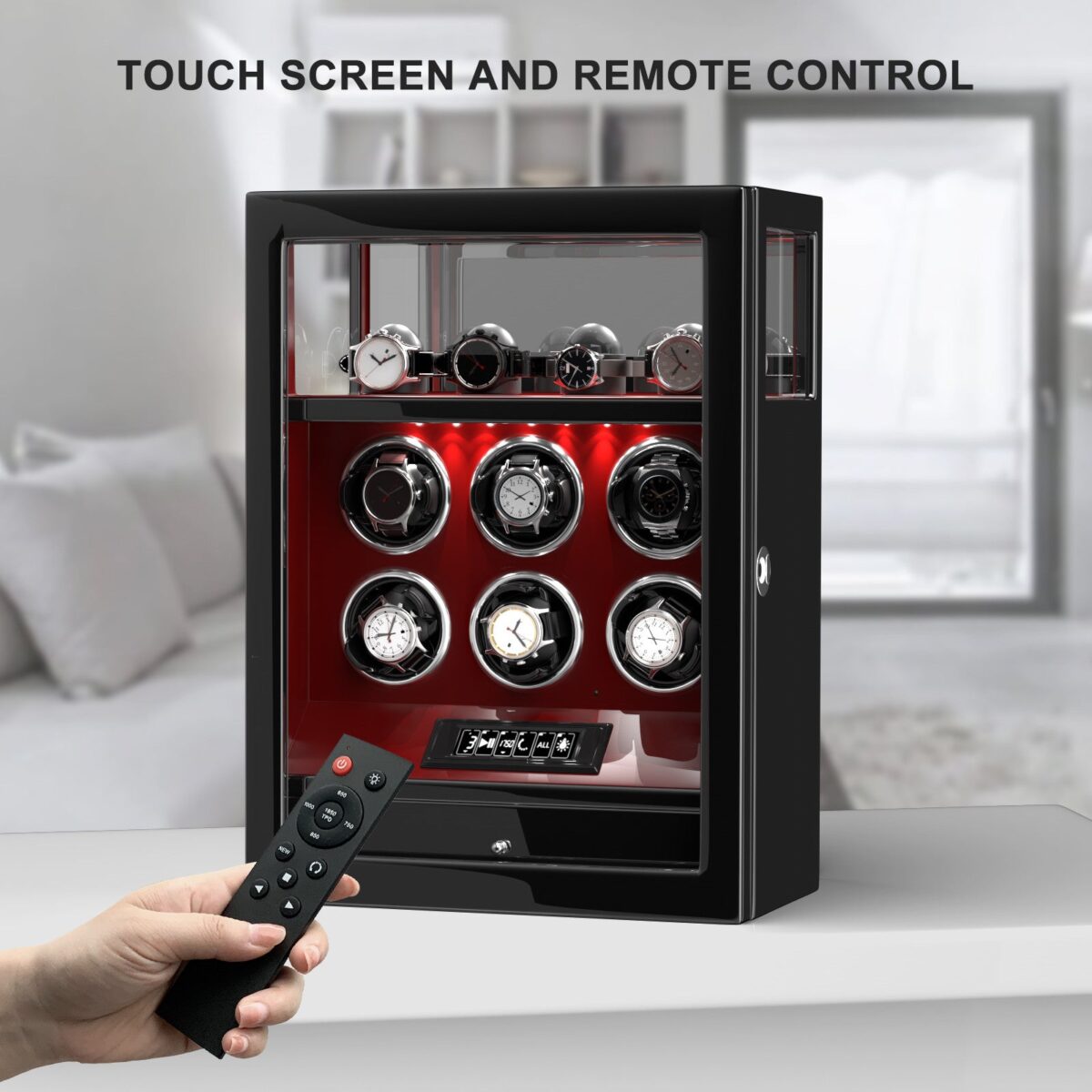 W-Winder Supreme | 6+4 Watch Automatic Winder – Supreme Storage
