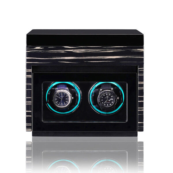 W-Winder Guard Duo 2+4 Automatic Watch Winder - Luxury Watch Storage by Wclocks - 2 watch winder, Premium finish luxury design