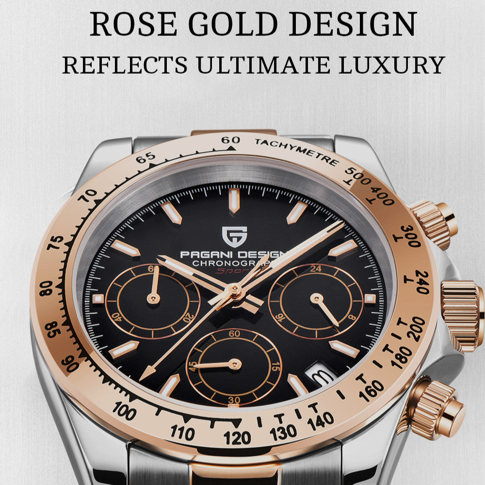 Racing Chrono Two Tone | Chronograph Quartz Watch – 40mm
