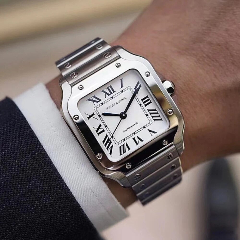 Aviator Square Steel | Automatic Watch – 40mm