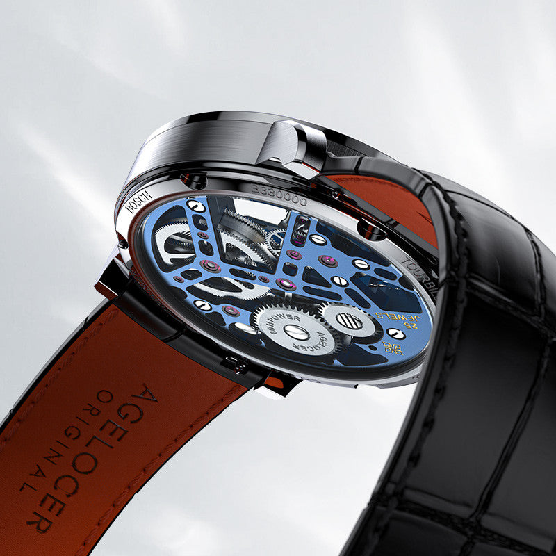 AGELOCER Skeleton Rose Gold | Mechanical Watch - 40mm