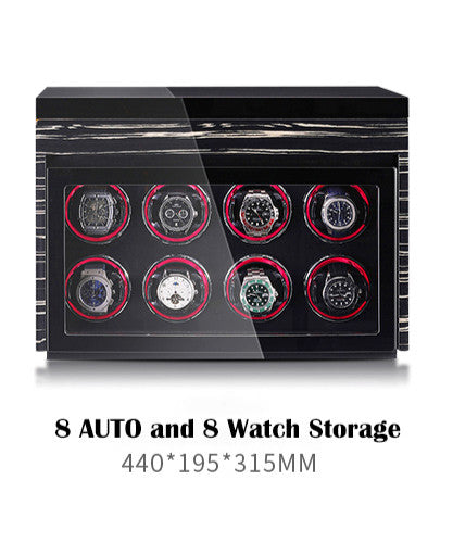 W-Winder Guard | 8+8 Watch Automatic Winder – Safe + Display