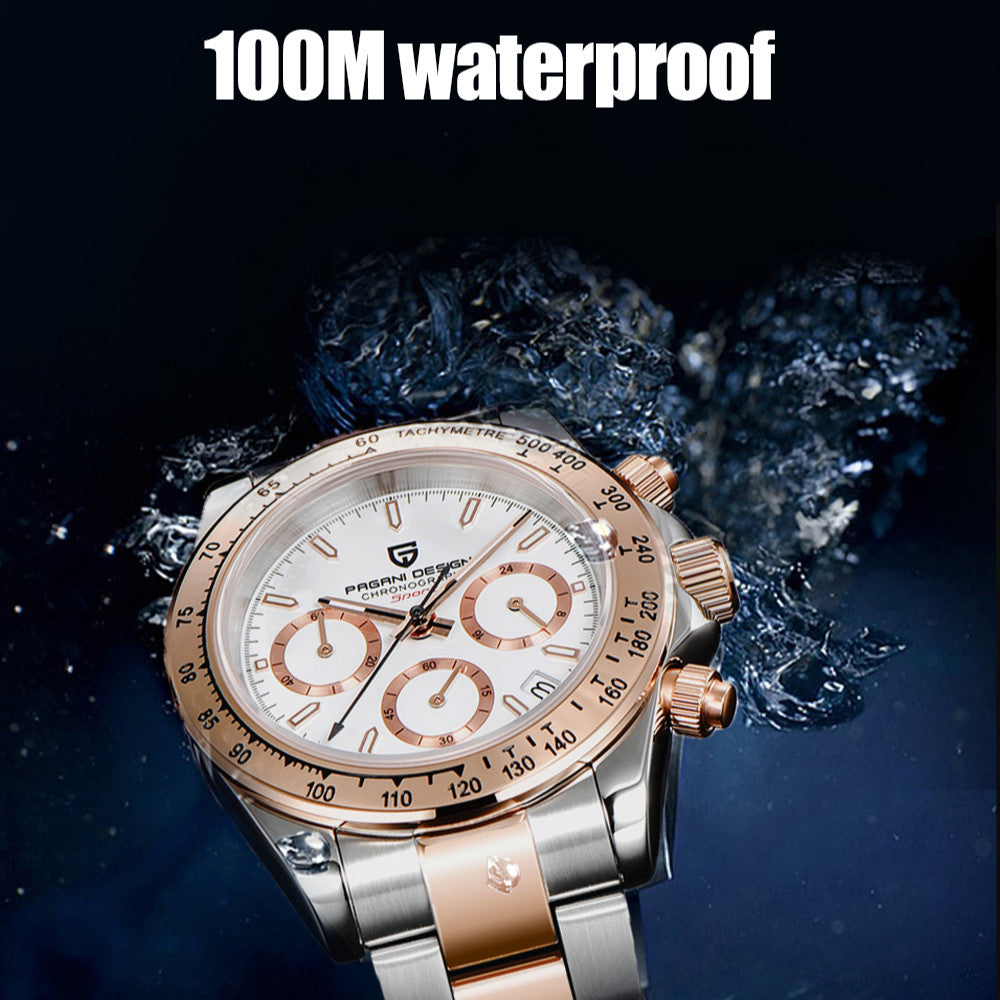 Racing Chrono Two Tone | Chronograph Quartz Watch – 40mm