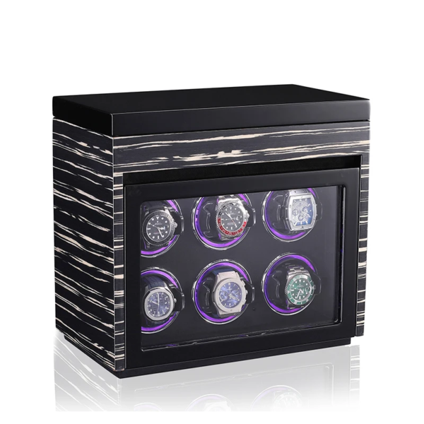 W-Winder Guard 6+6 Automatic Watch Winder - Luxury Watch Storage by Wclocks - automatic watch winder, Premium finish luxury design