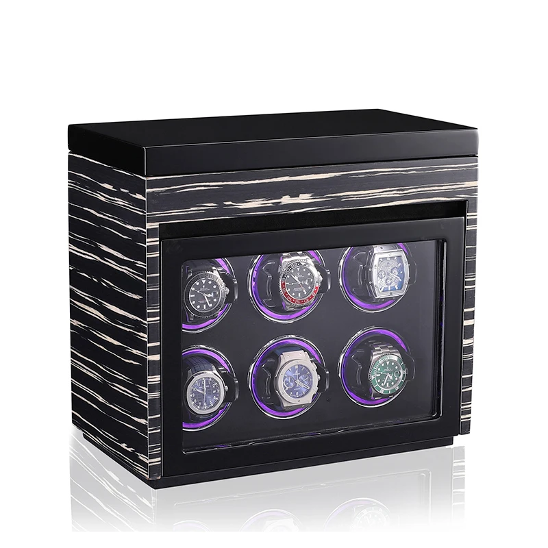 W-Winder Guard | 6+6 Watch Automatic Winder – Safe + Display