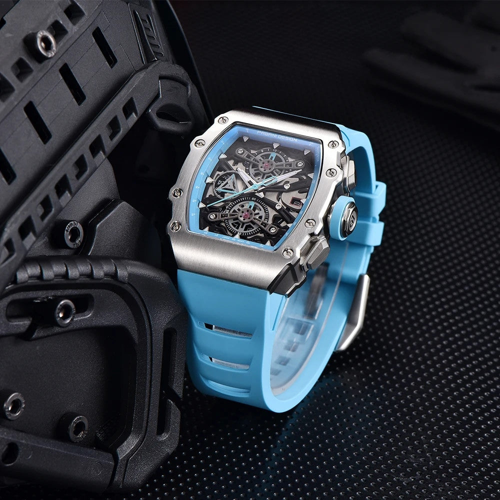 Tonneau 17 Steel Quartz | Sport Quartz Watch – 40mm