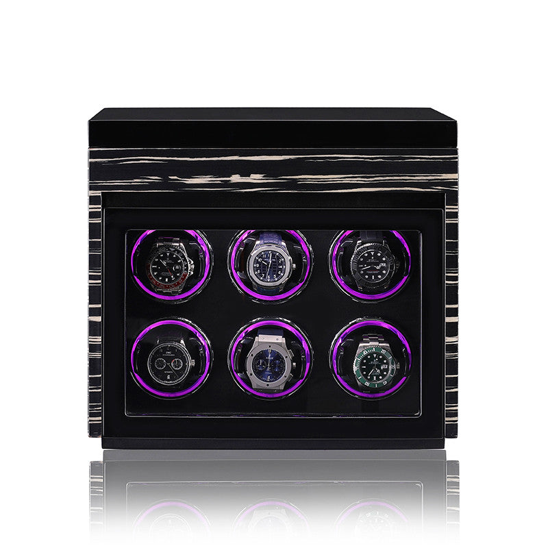 W-Winder Guard | 6+6 Watch Automatic Winder – Safe + Display